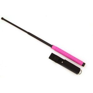 26" Pink Expandable Baton With Rubber Grip