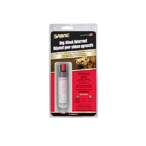 Sabre Dog Spray with Clear Case