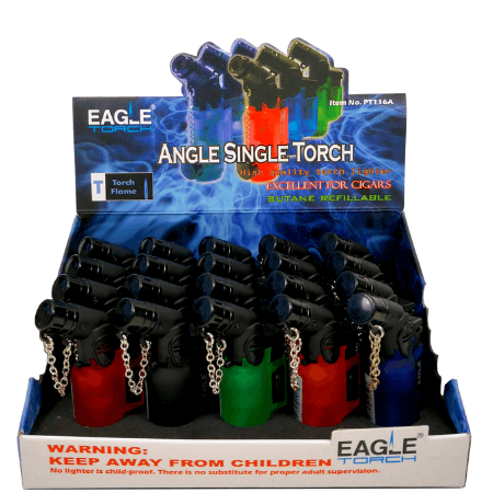 Eagle Angle Torch Lighter- 20 Pack