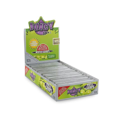 Juicy Jay White Grape 1 1/4 Superfine Rolling Paper
